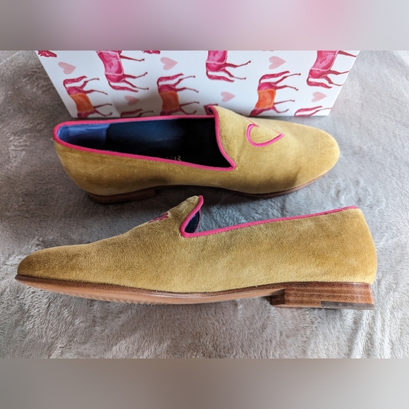 Ronner Equestrian Mimosas Love Velvet Loafers - Picture 5 of 13